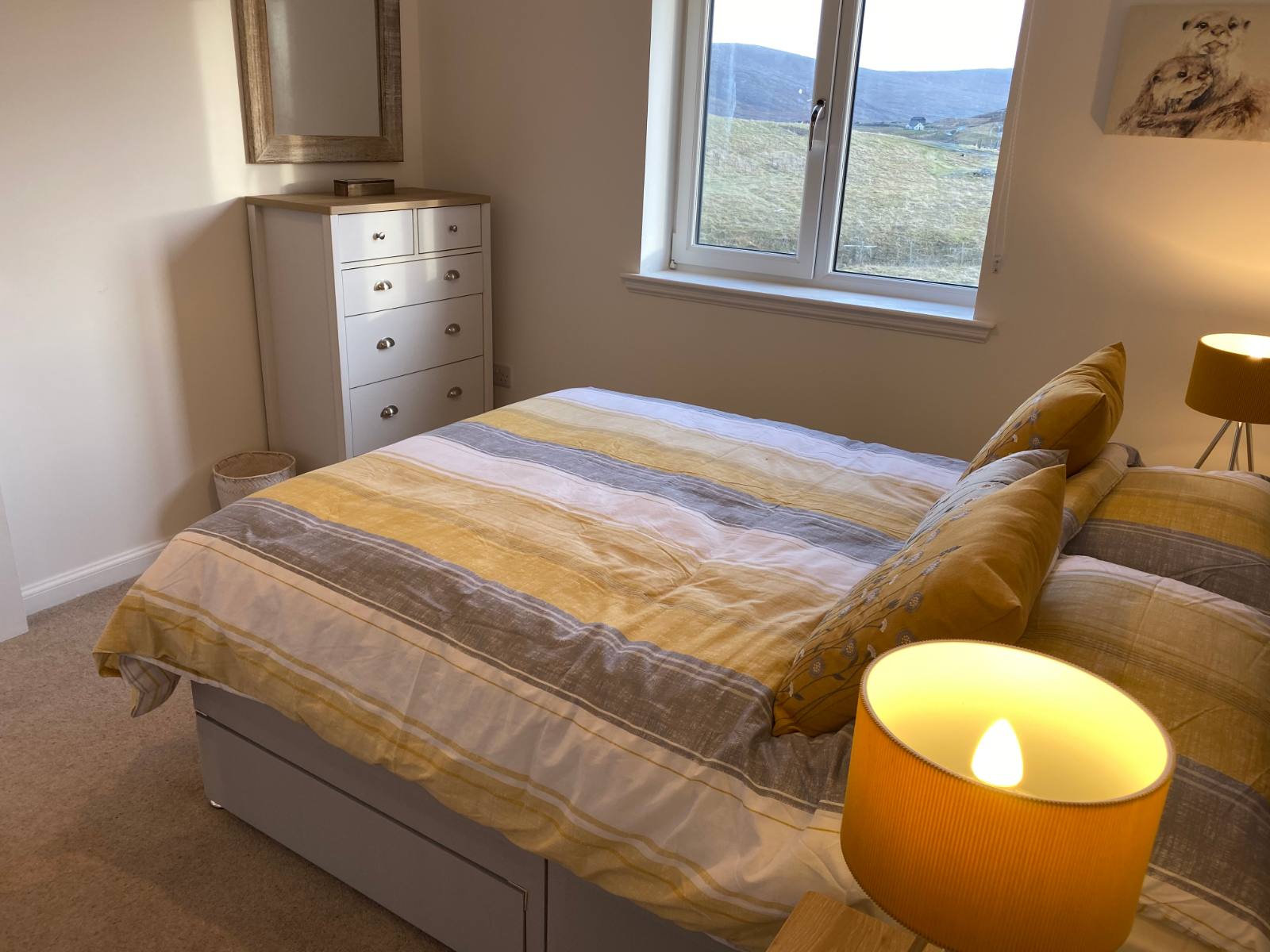 Bedroom 4 – standard double bed
